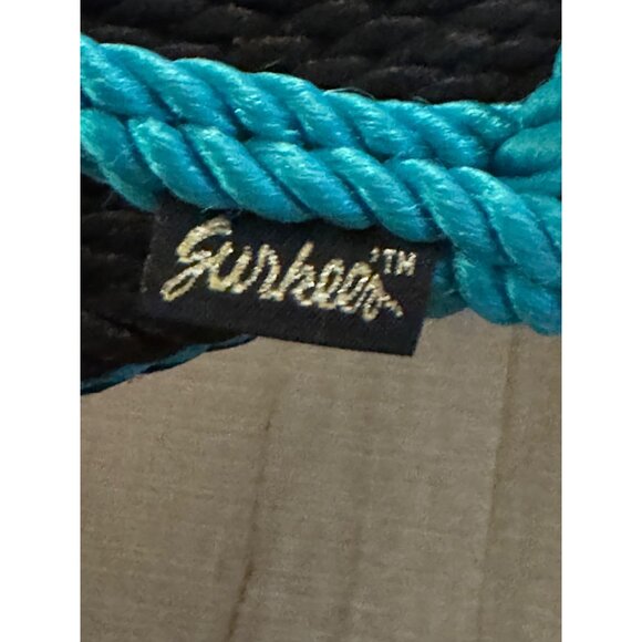 Gurkee Handwoven Black & Blue Rope Sandals For Adults - Picture 4 of 6